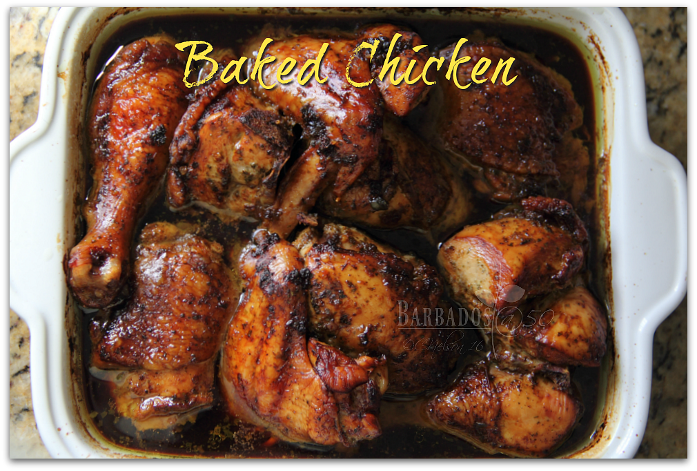 tastes like home Barbados 50 Baked Chicken